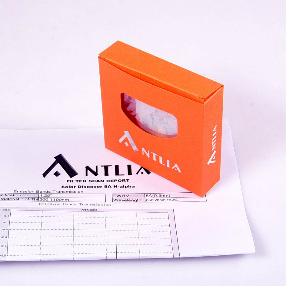 Antlia Solardiscover 5a CaK filter 5a H-alpha filter
